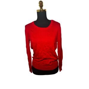 Cooperative by Urban Outfitters Red Knit Sweater Women’s Medium
